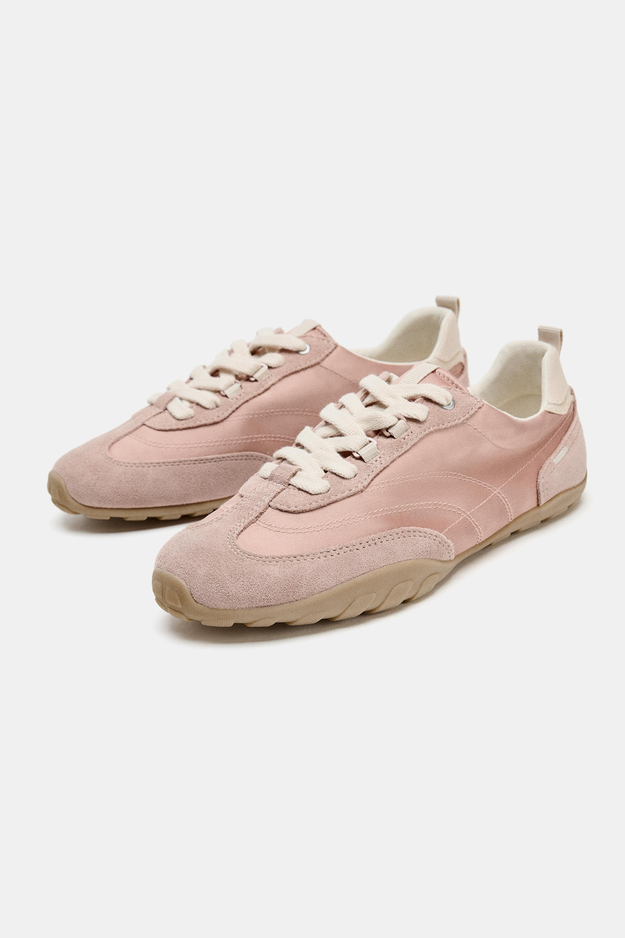 SOFT-SNEAKER AUS MATERIALKOMBINATION | Zara DE
