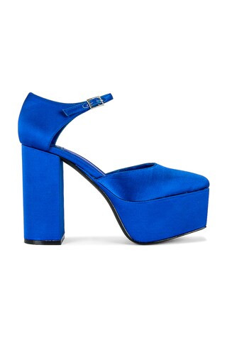 Jeffrey Campbell Over-n-out Platform Heel in Cobalt from Revolve.com | Revolve Clothing (Global)