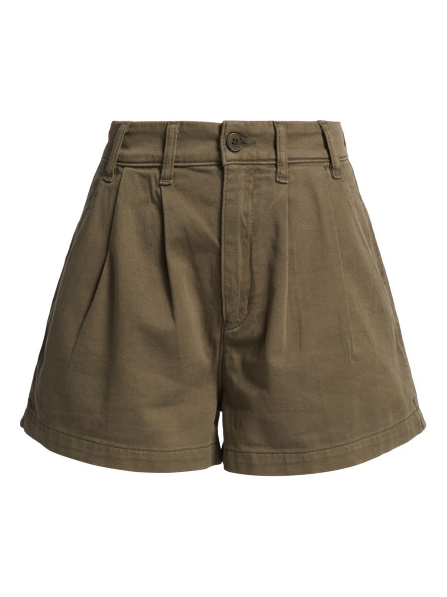 Billie Pleated Chino Shorts | Saks Fifth Avenue