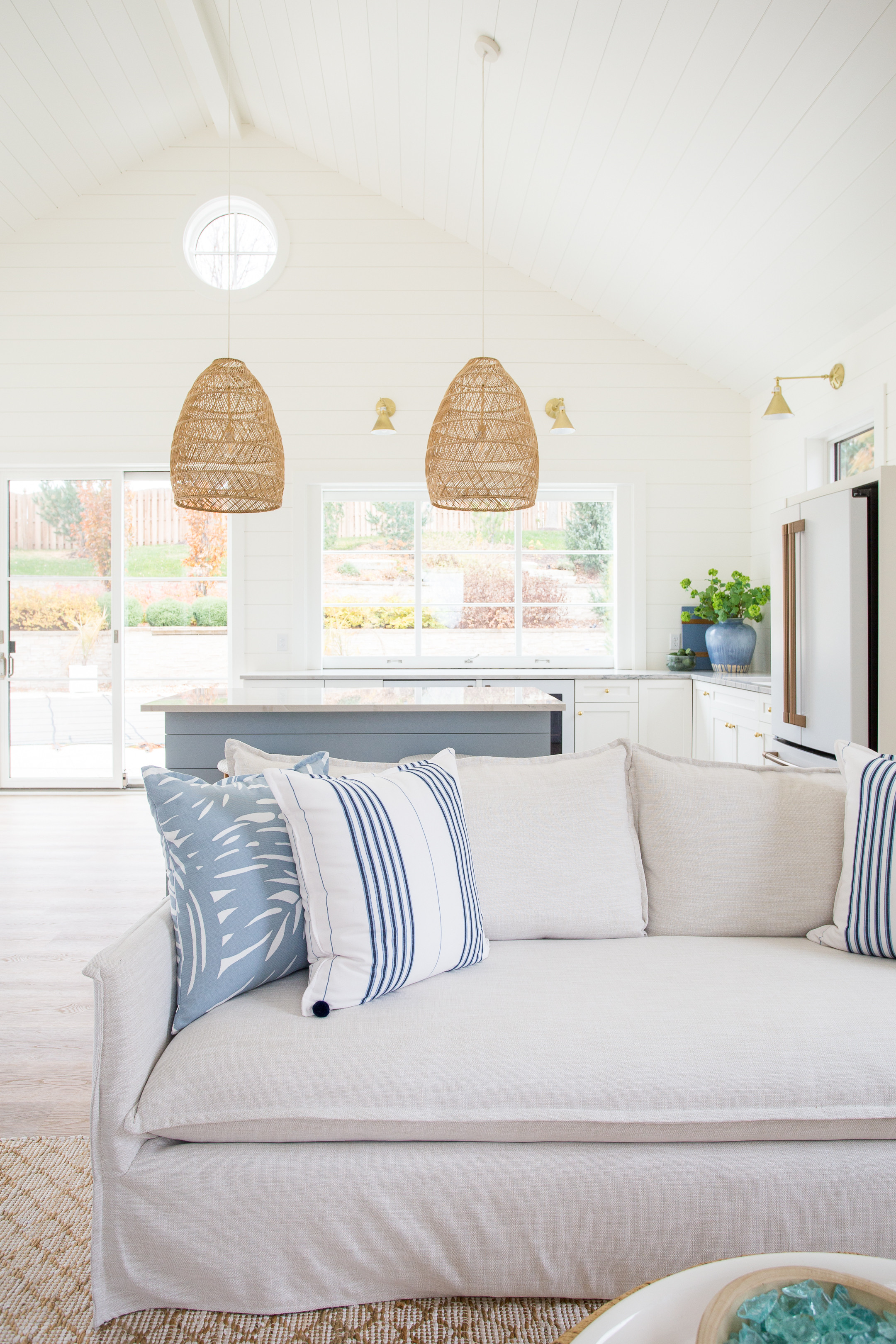 Modern pool house living room  

 #LTKSeasonal #LTKHome