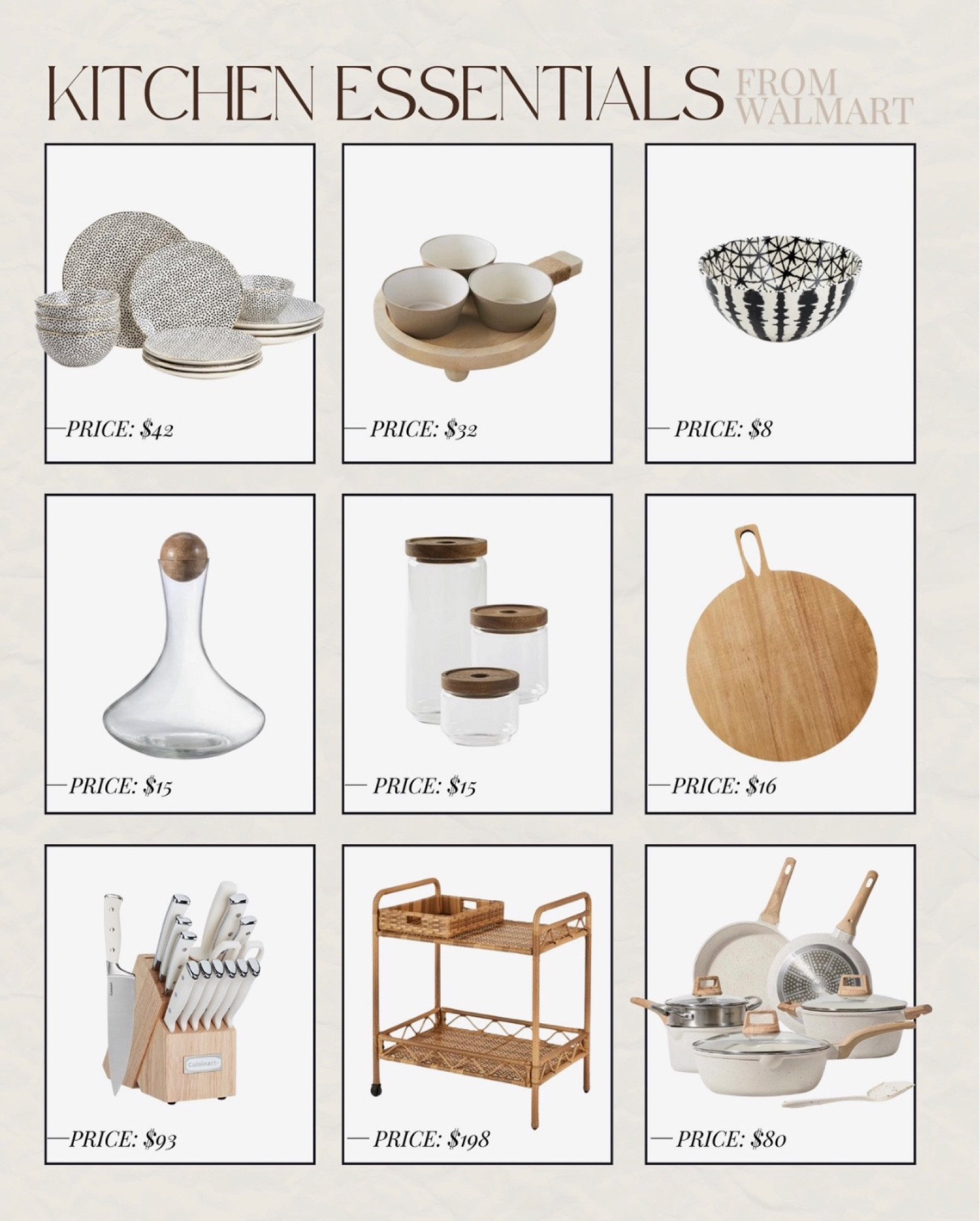 Kitchen essentials from Walmart! 

Lee Anne Benjamin 🤍

#LTKstyletip #LTKsalealert #LTKhome