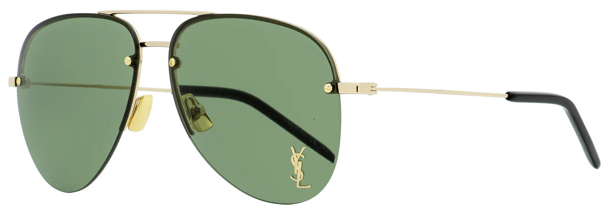 Saint Laurent Unisex  Sunglasses Classic 11 M 003 Gold/Black 59mm | Shop Simon
