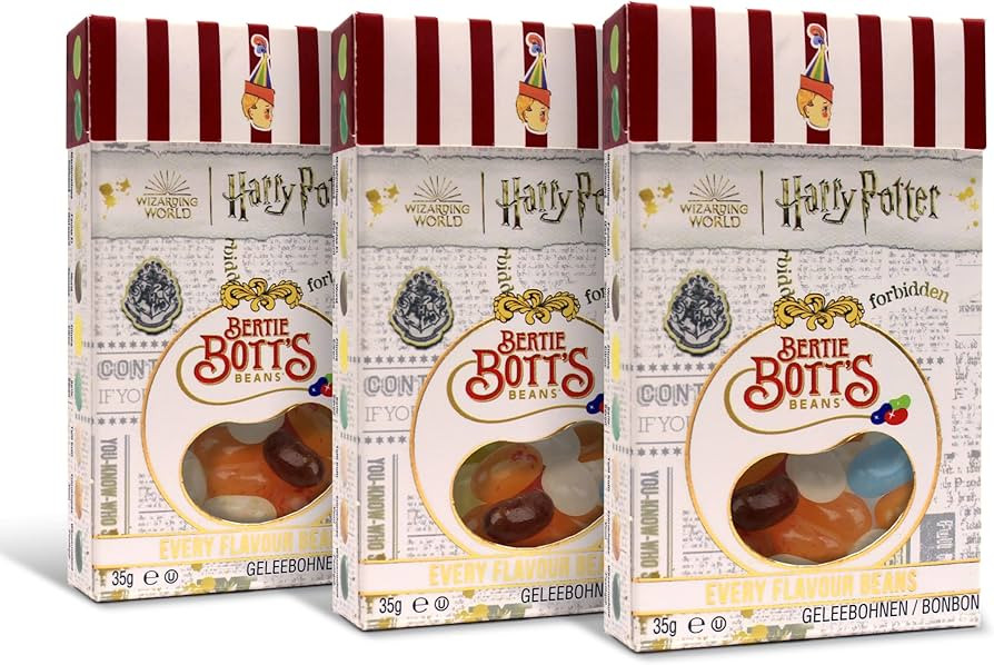 Jelly Belly Jelly Beans Bertie Botts Beans, Pack of 3 (3 x 35 g) | Amazon (DE)
