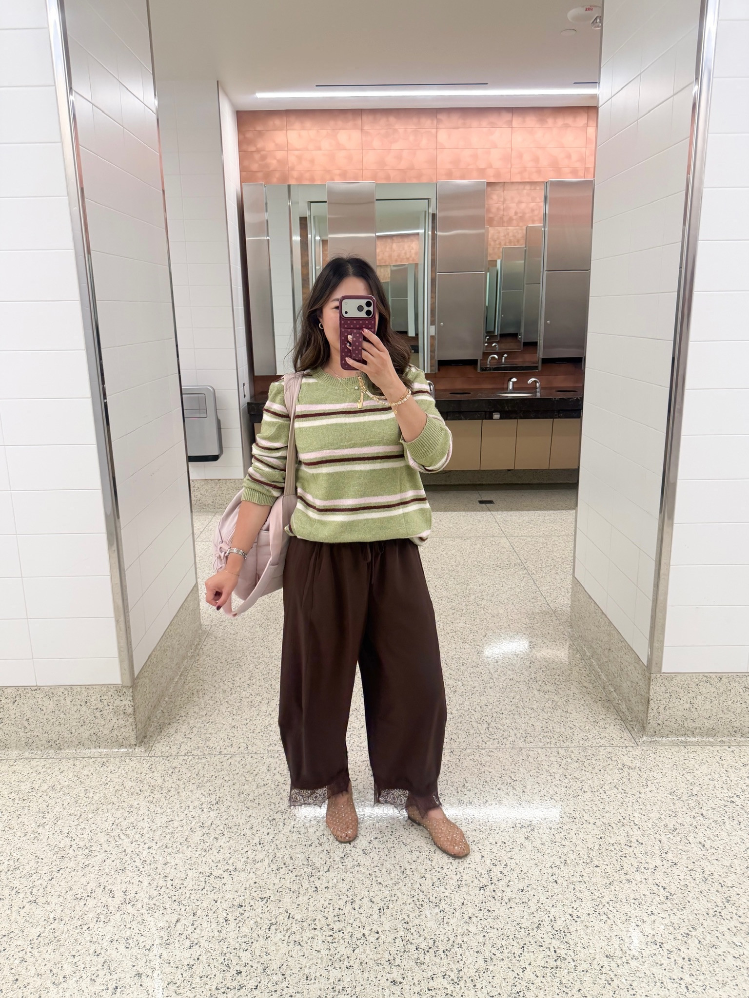 The perfect travel sweater. Super lightweight, but will still keep you warm when the airplane gets chilly.