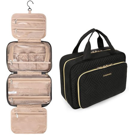Toiletry Bag Hanging Travel Makeup Organizer with TSA Approved Transparent Cosmetic Bag Makeup Bag f | Walmart (US)