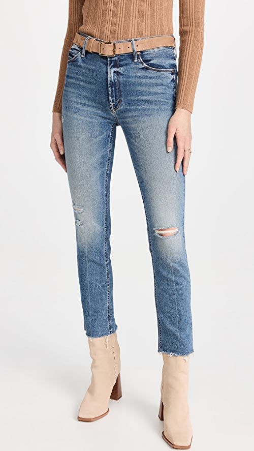 MOTHER The Mid Rise Dazzler Ankle Fry Jeans | SHOPBOP | Shopbop