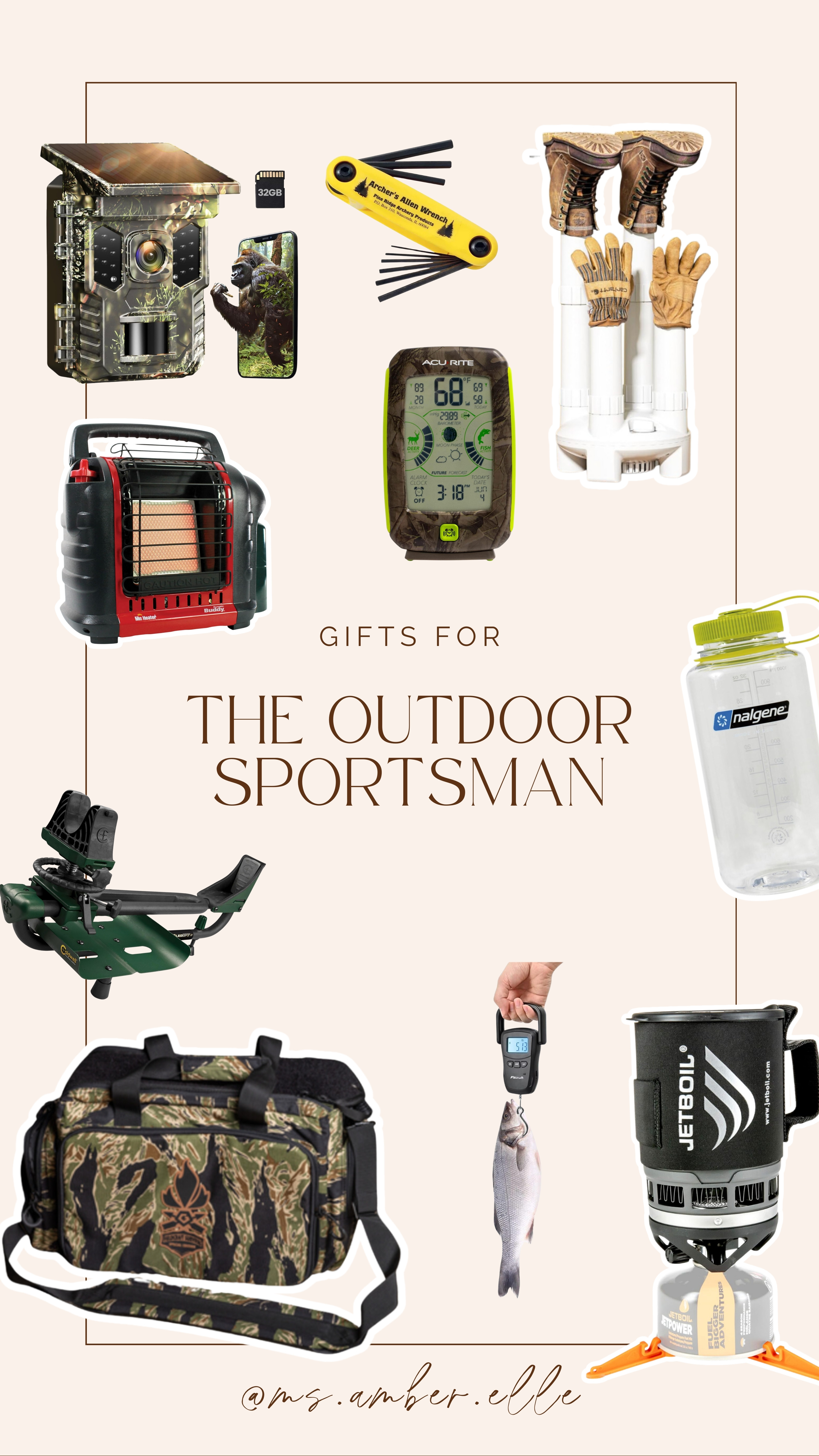 Gifts for the outdoor sportsman: from backcountry to backyard adventures. 

 #LTKGiftGuide #LTKWorkwear #LTKMens