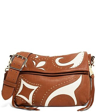 AIMEE Bali Double Entry Crossbody Bag - Chestnut Inlay | Dillard's