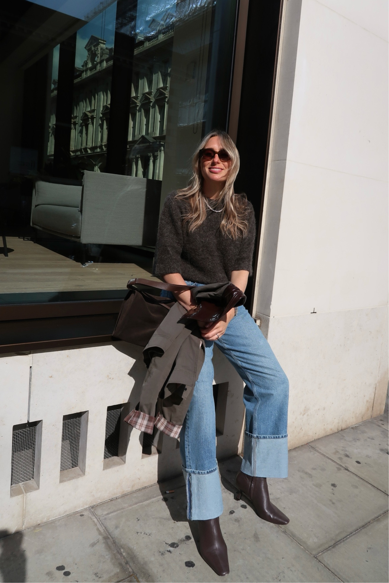 Every day style & loving a short sleeve knit for this time of year 

#LTKautumn #LTKuk