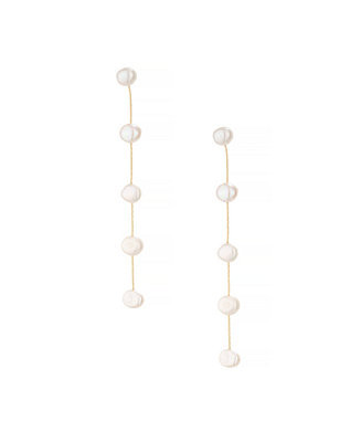 ETTIKA Imitation Pearls Earrings Dripping in 18K Gold Plating - Macy's | Macy's