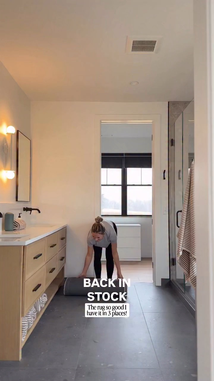 Yay! Back in stock/ I still just love this rug because it does not show where or really much dirt at all and the texture adds so much!

#LTKHome #LTKSaleAlert