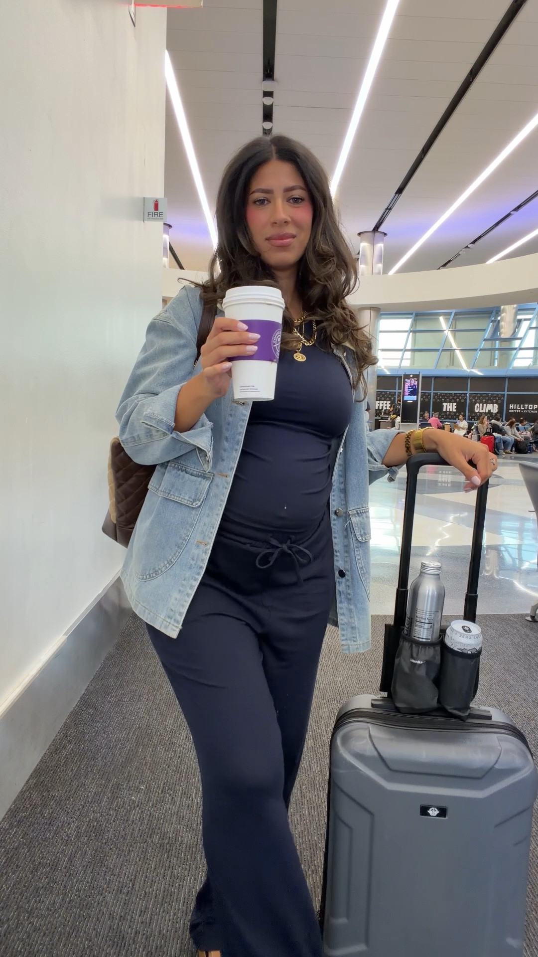 Effortless travel outfit from Amazon! Loving how comfy it is. Bump friendly, non maternity matching set! Wearing my regular size medium

#LTKootd #LTKdayinmylife #LTKTravel