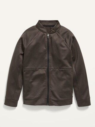 Techie Fleece Full-Zip Bomber Jacket for Boys | Old Navy (US)