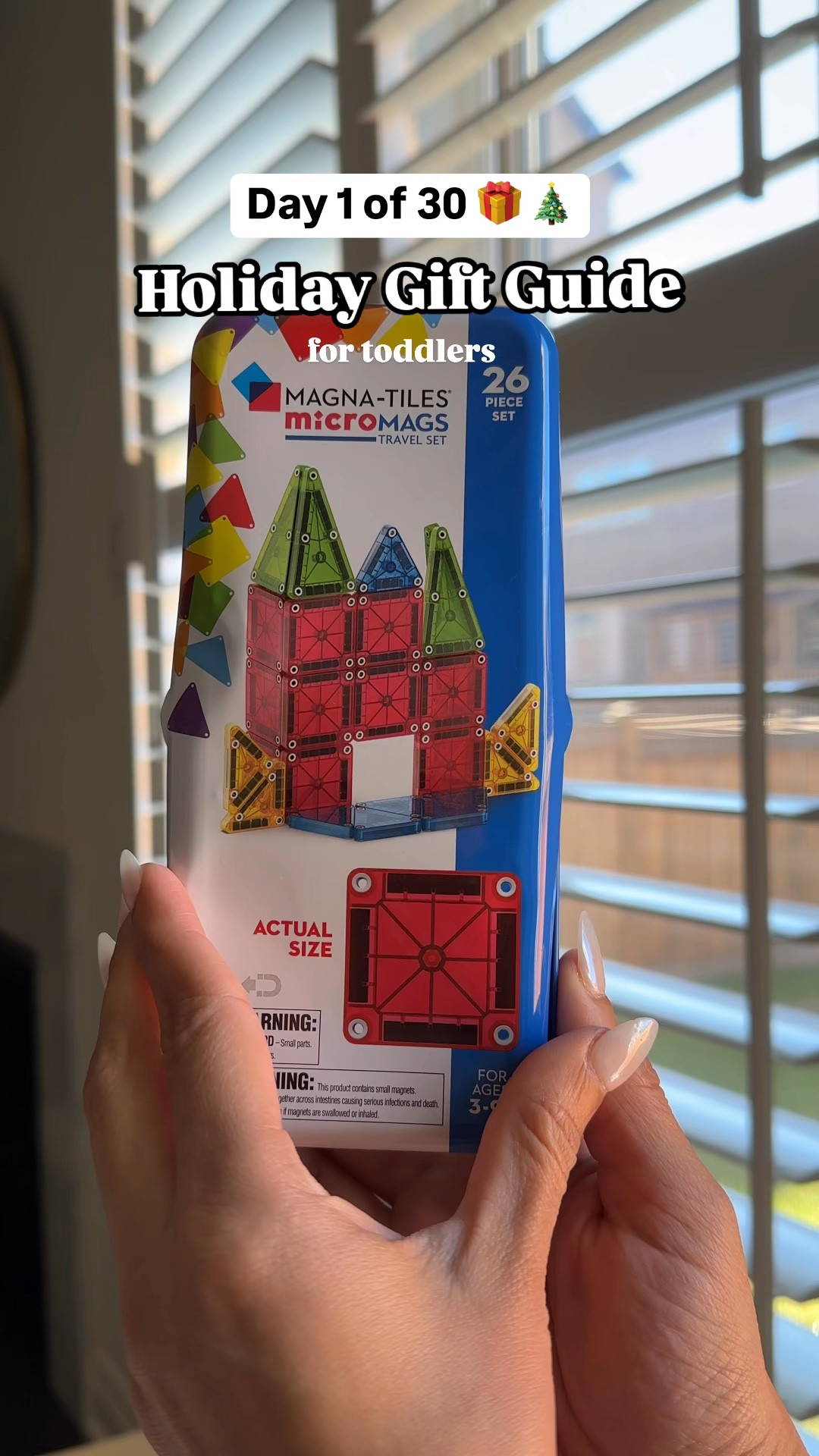 Holidays are around the corner and we love sharing things that made parenting a little bit easier. Sharing one of our toddlers favorite toys #toddlergiftideas #holidaygiftideas #holidaygift #targettoys #target #magnatiles #toys #targetfinds #torontomom #canadianfamily #traveltoys 

#LTKkids #LTKfamily #LTKgiftguide