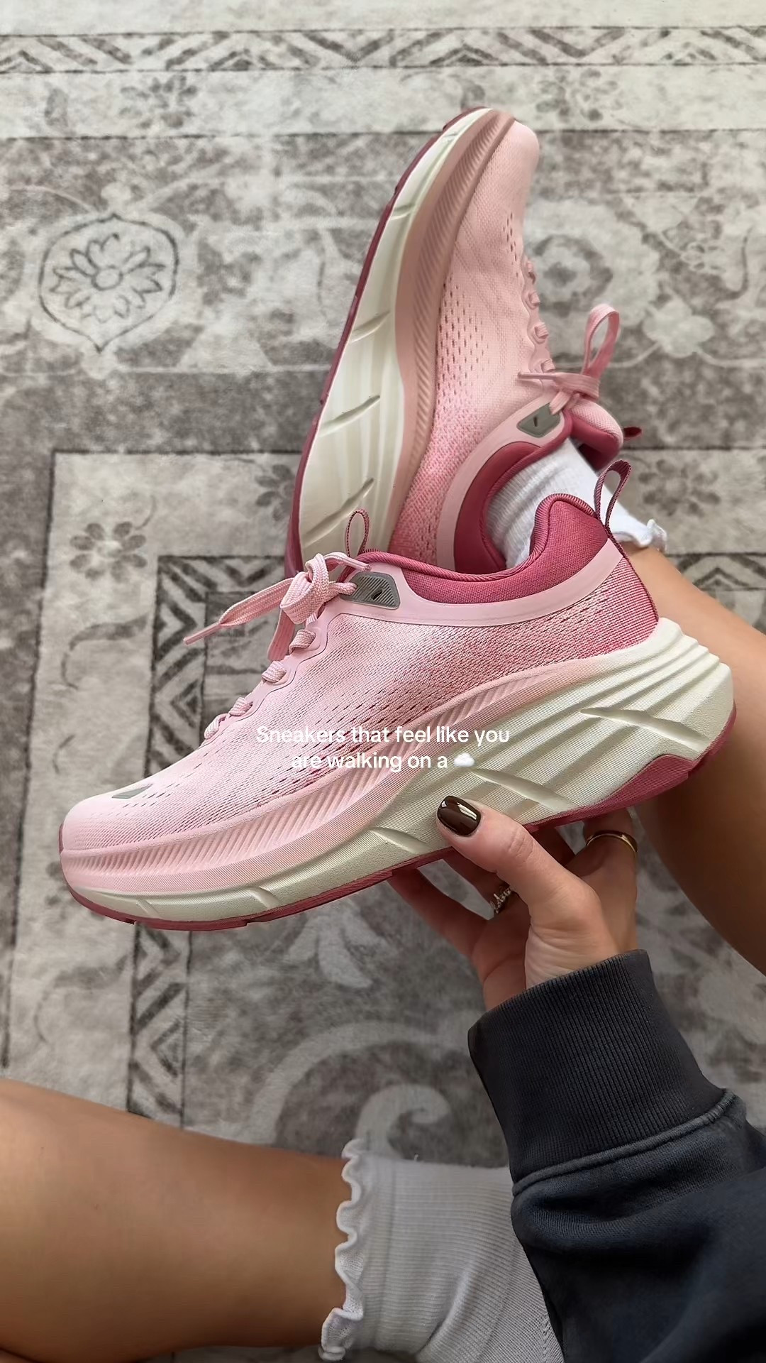 Sneakers that feel like you’re walking on a cloud! True to size 

#LTKShoeCrush #LTKFindsUnder100 #LTKSaleAlert