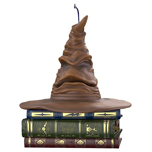 Hallmark Keepsake Christmas Ornament, Harry Potter Sorting Hat, Halloween Ornament with Sound and Motion | Amazon (US)