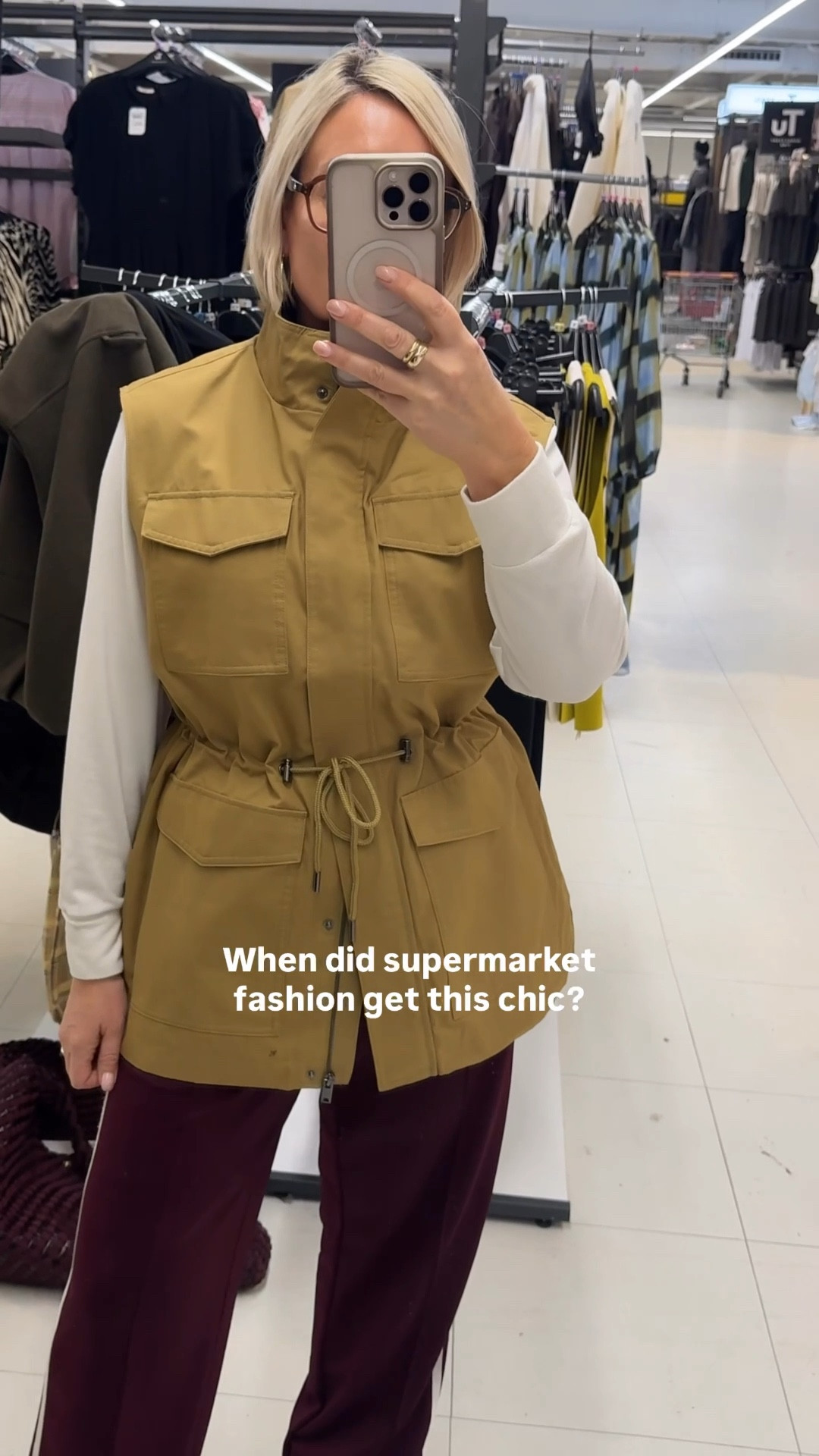 Amazing utility waistcoat from Tu Clothing👌🏼 I’m wearing size Medium 

#LTKuk #LTKover50style #LTKspring