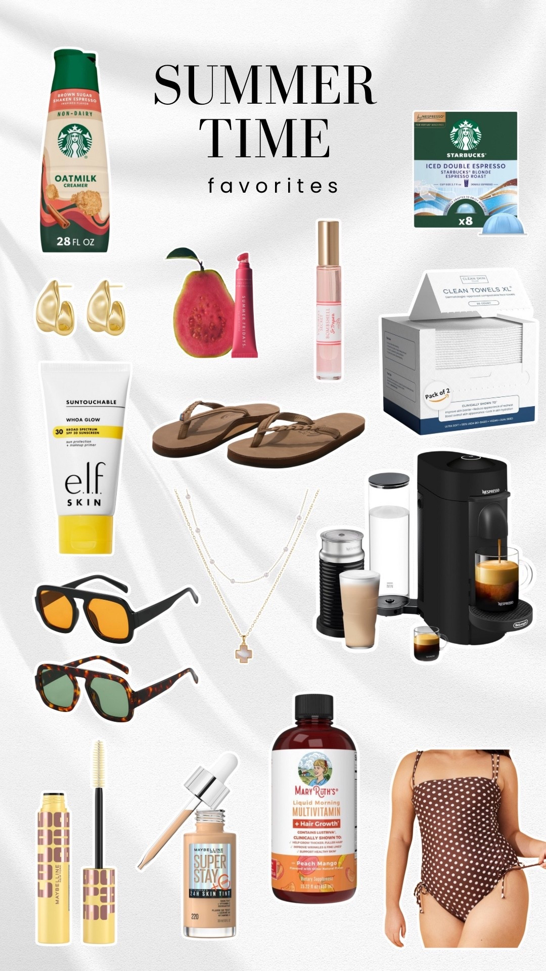 Some recent summer favorites! From beauty and accessories to the things I need out my the pool or beach. Most items can be found at Target or Amazon 🤍

#LTKSeasonal #LTKBeauty #LTKFindsUnder50