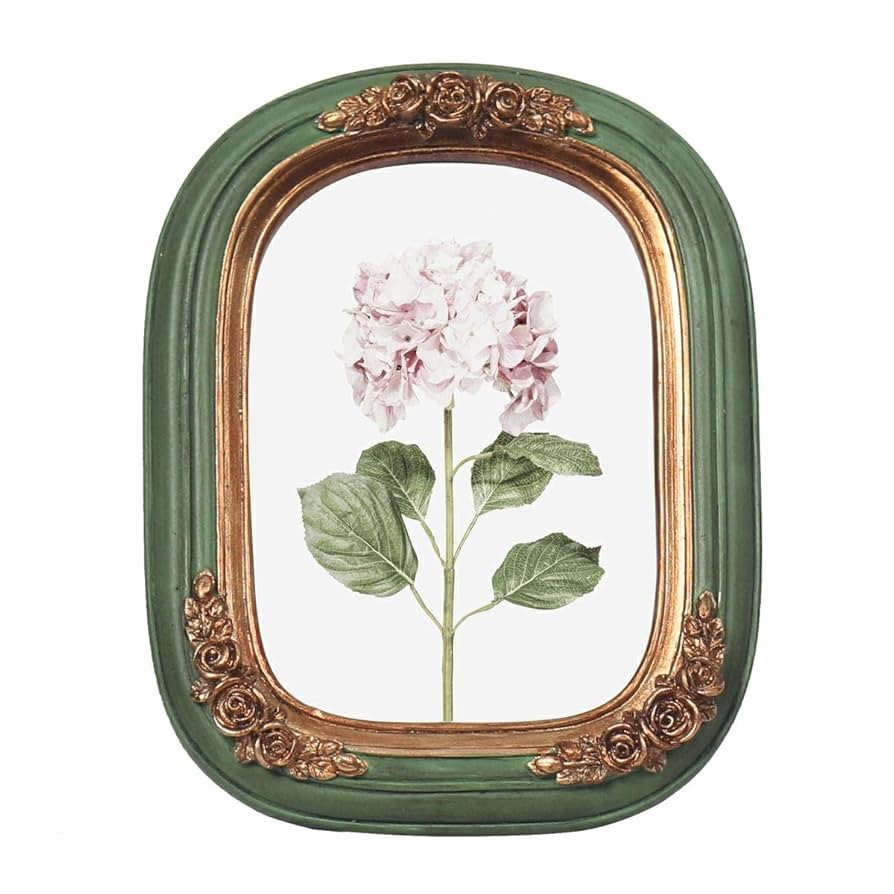 Vintage Mini Picture Frame 2.5x3.5 Inch,Antique Ornate Photo Frame With Floral Relief,Wall and Ta... | Amazon (US)