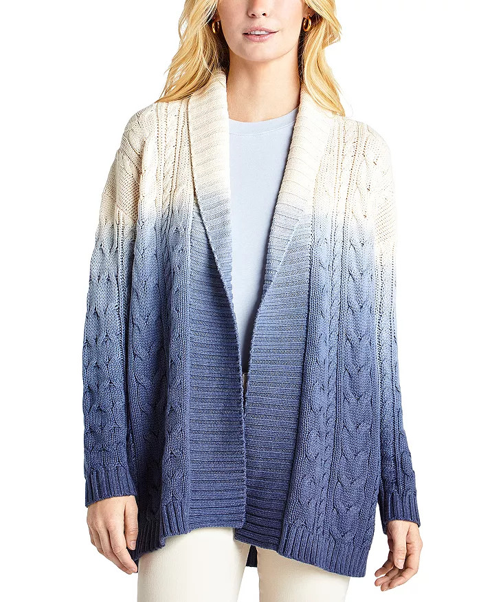 Cable Knit Open Cardigan | Bloomingdale's (US)
