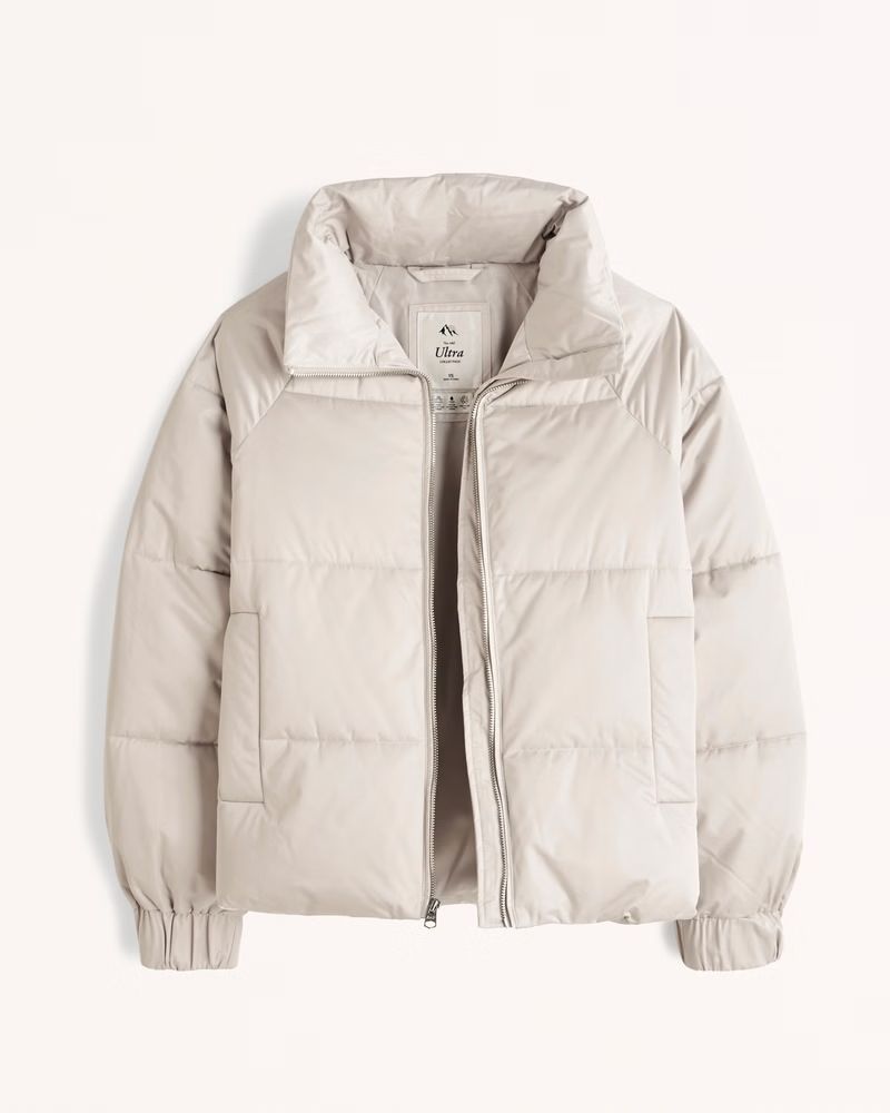 Women's Ultra Classic Puffer | Women's Coats & Jackets | Abercrombie.com | Abercrombie & Fitch (US)