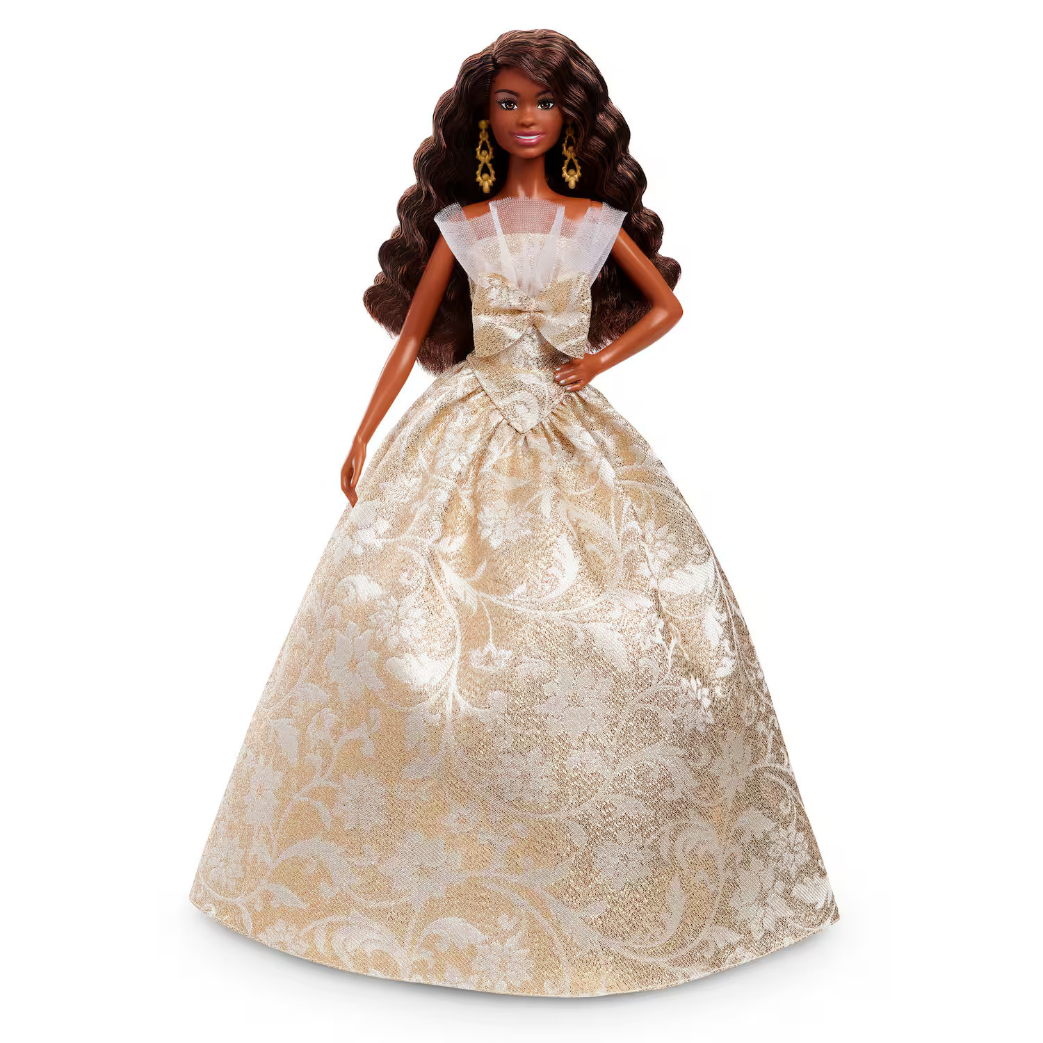 Barbie - 2025 Holiday Doll, Black | Best Buy U.S.