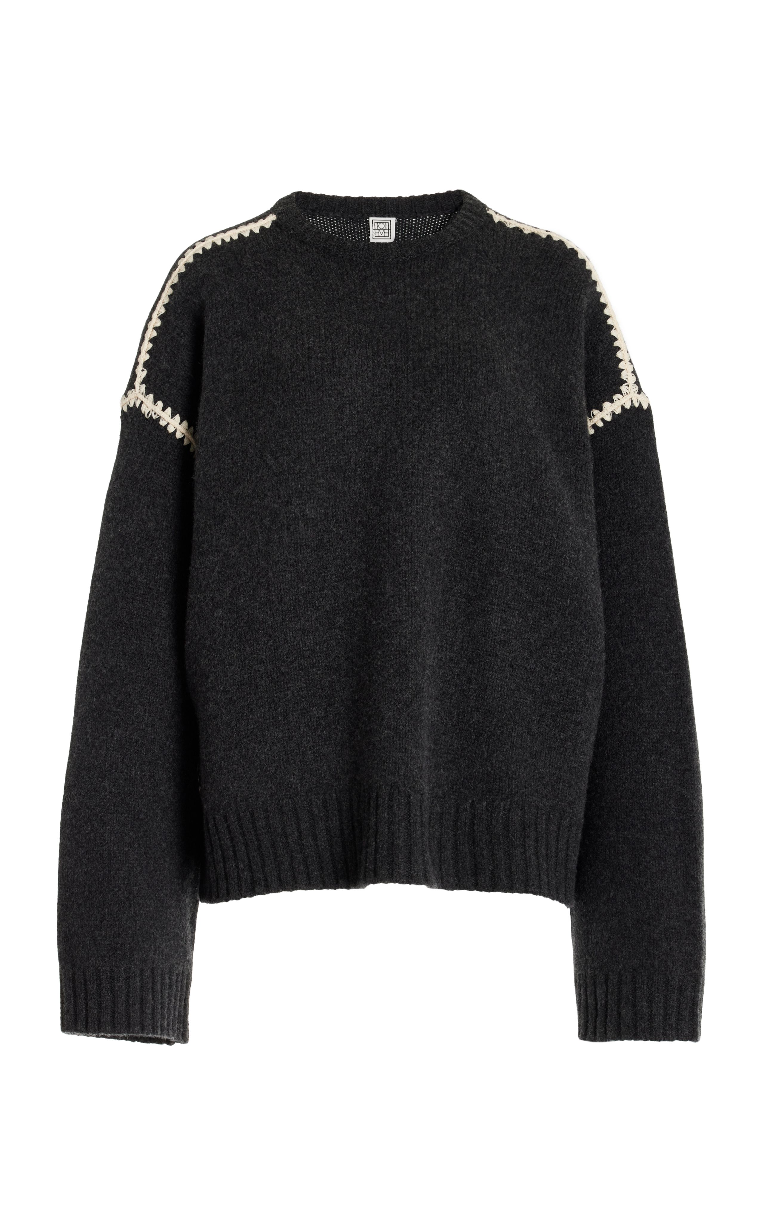 Embroidered Wool-Cashmere Sweater | Moda Operandi (Global)