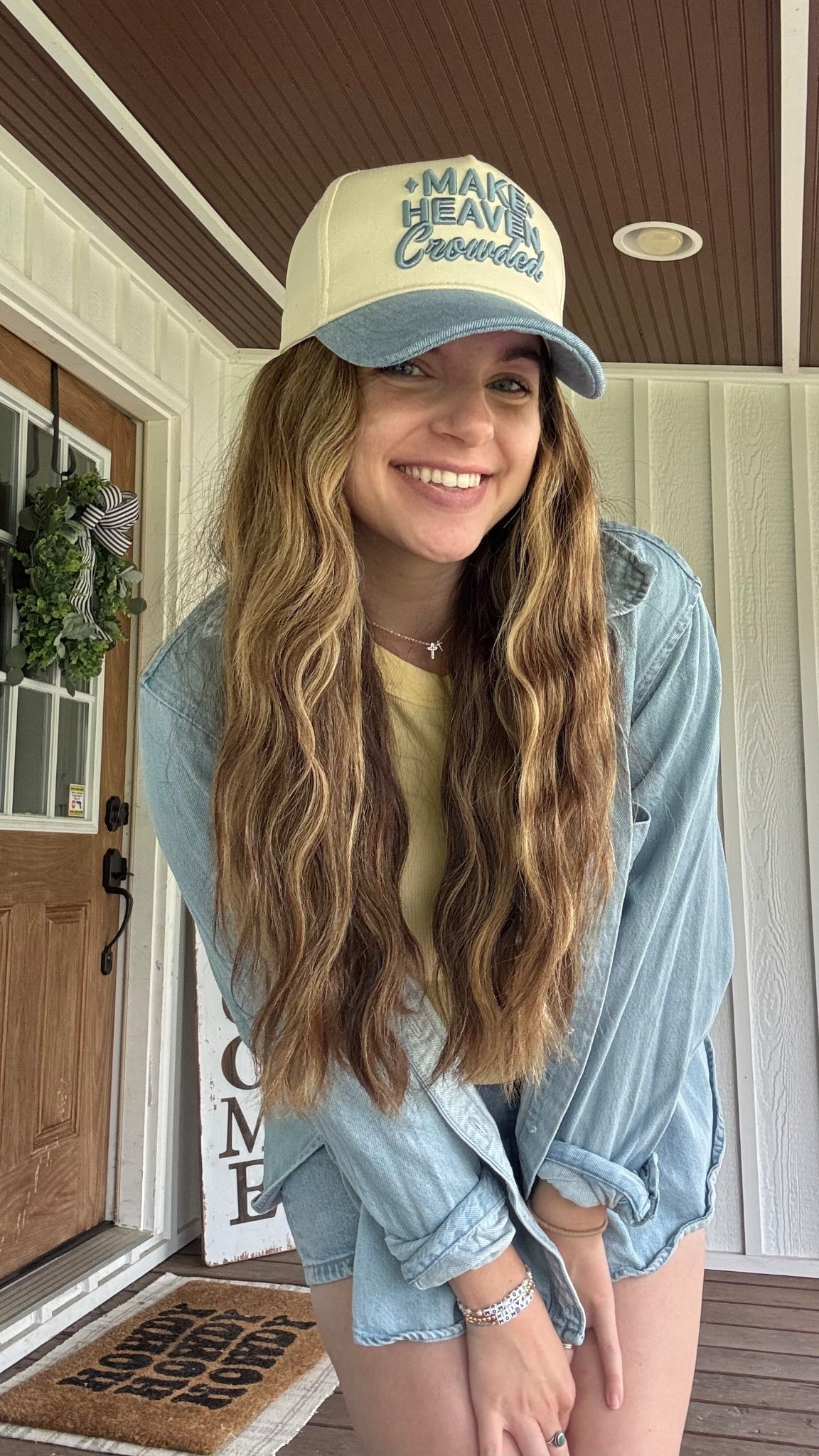 Make heaven crowded!! No makeup trucker hat kinda day!

#LTKxMadewell #LTKFamily #LTKU