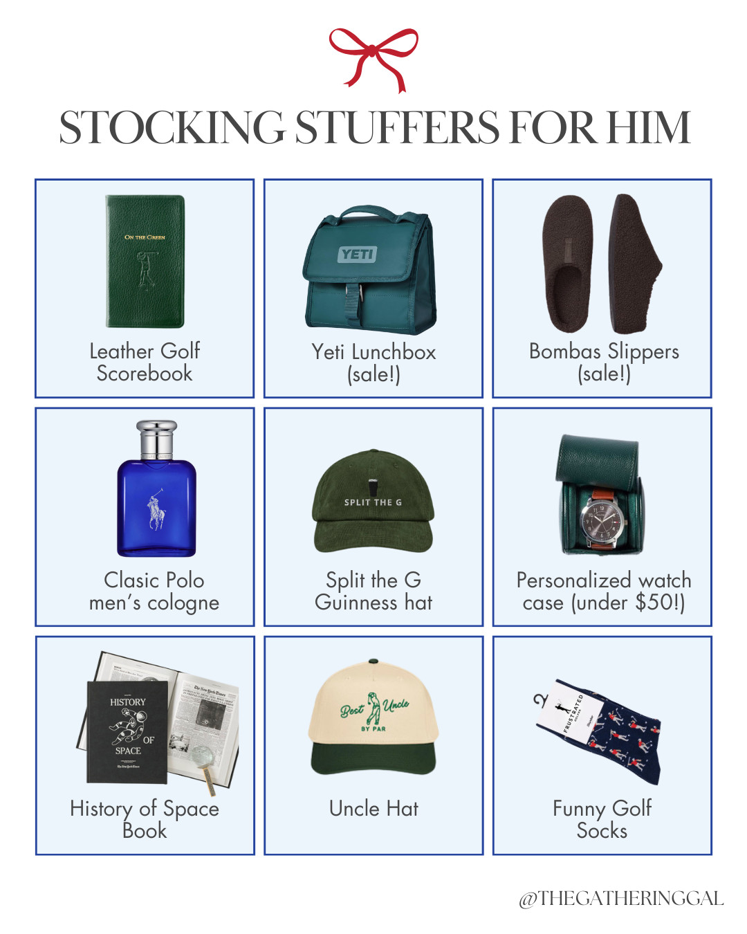 Stocking Stuffers for Him! 

 

#LTKCyberWeek #LTKGiftGuide #LTKHoliday