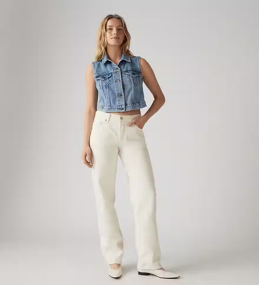 501® '90s Women's Jeans - White | Levi's® US | LEVI'S (US)