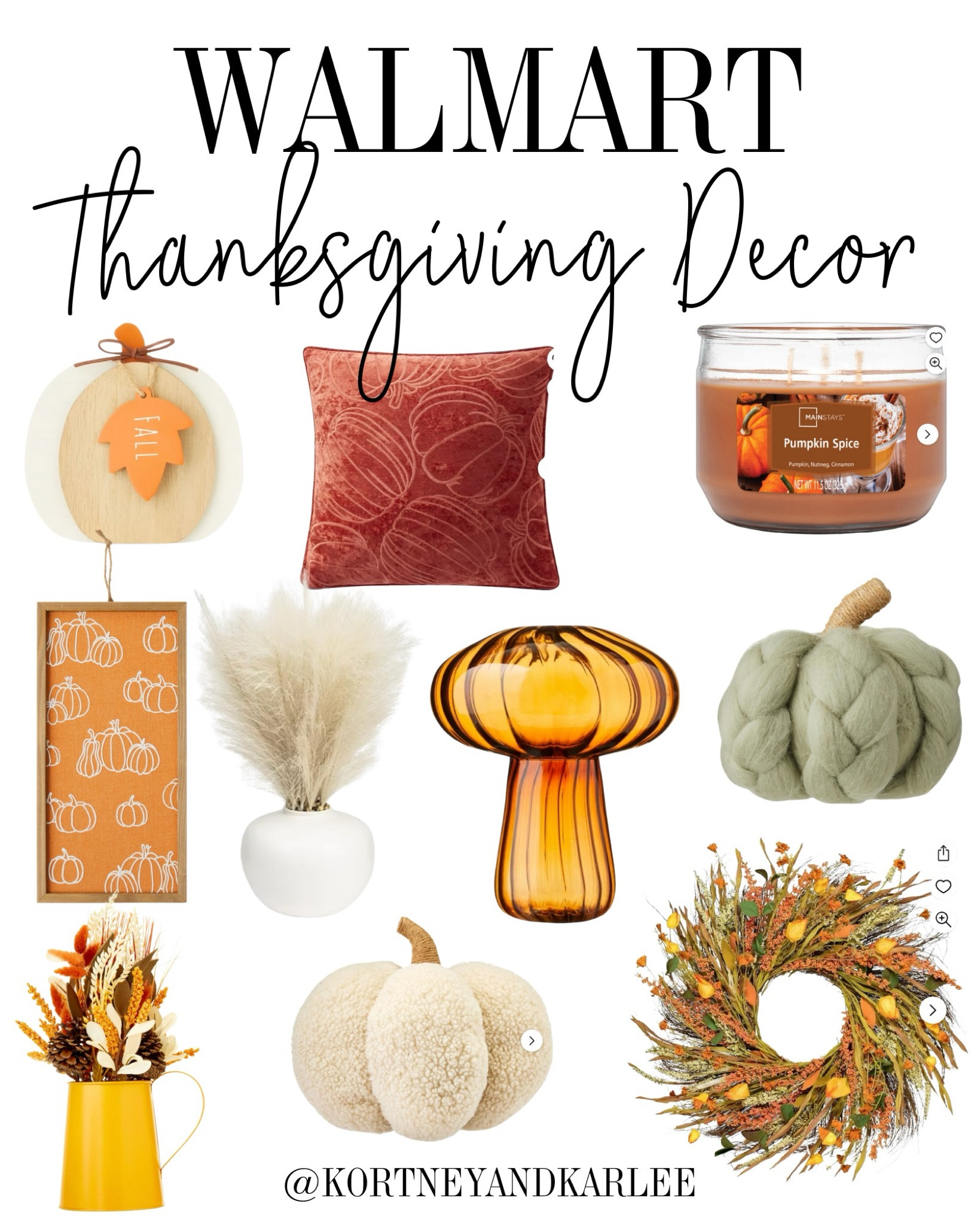 Walmart Thanksgiving Decor!

Kortney and Karlee | #kortneyandkarlee 

#LTKfindsunder50 #LTKfindsunder100 #LTKstyletip