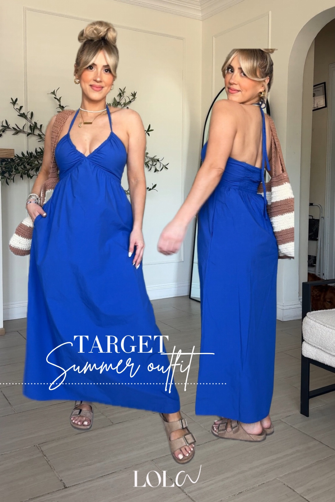 @Target summer dress 💙

Wearing size XS 

#LTKStyleTip #LTKFindsUnder50 #LTKU