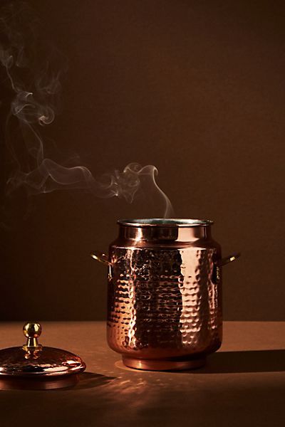 Simmered Cider Copper Mug Candle | Anthropologie (US)