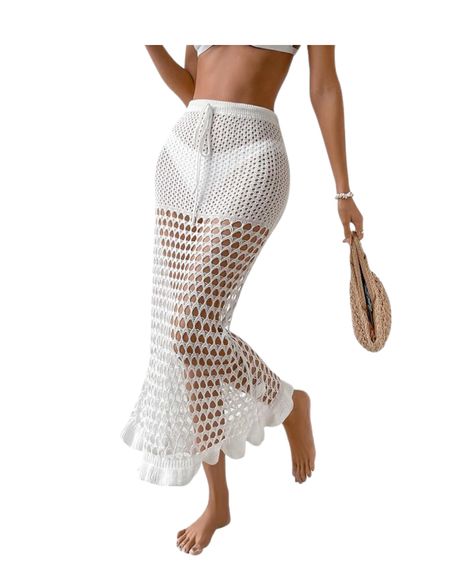 Knit coverup skirt, beach vacation, beach coverup, summer style

#LTKFindsUnder50 #LTKU #LTKSwim