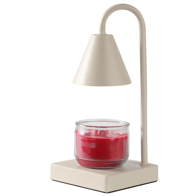 Mainstays 13" Wax Cube & Candle Warmer, Beige | Walmart (US)