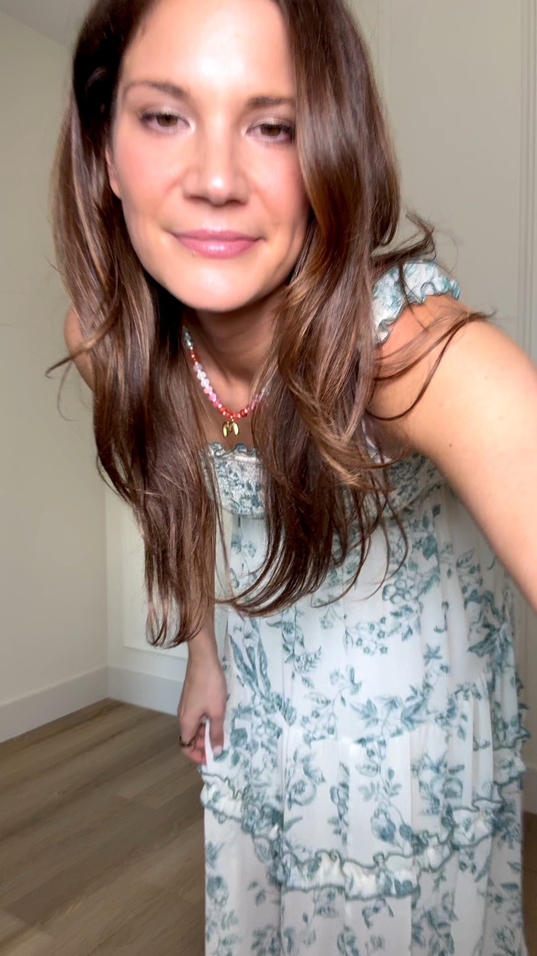 This floral midi dress is such a pretty one. I love the soft print and the ruffle details make it feel a little more elevated. It is perfect for spring events, church, or brunch plans. Dress, Floral midi dress, Spring dresses, Ruffle dress, Feminine outfits, Church outfits, Brunch outfits, Vacation outfits beach, Tall girl approved, Stang and Co

#LTKSeasonal #LTKTravel #LTKTall