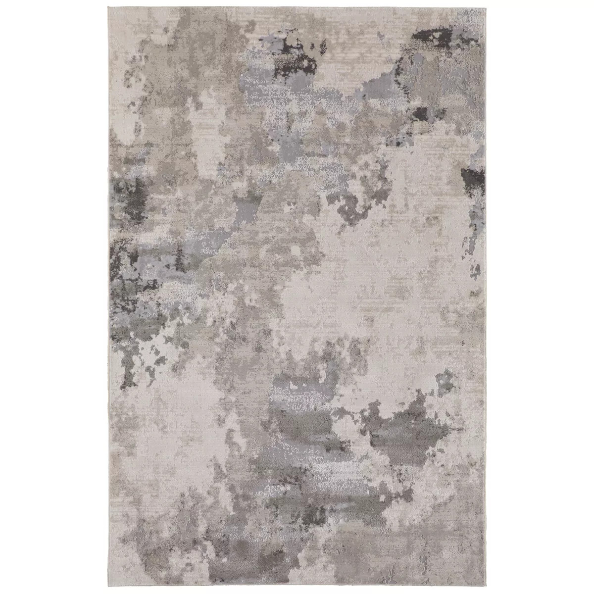 Prasad Modern Watercolor Ivory/Gray Area Rug | Target
