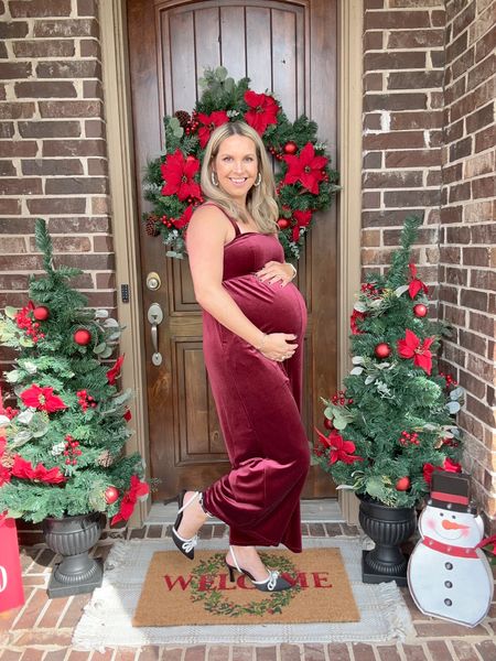 Last day for 50% off everything at Old Navy including these fun coordinating holiday looks! I’m wearing a size small jumpsuit at almost 37 weeks pregnant. 

Holiday dress, holiday outfits, holiday party outfit, old navy, Christmas outfits, Christmas party 

#LTKHoliday #LTKbump #LTKshoecrush