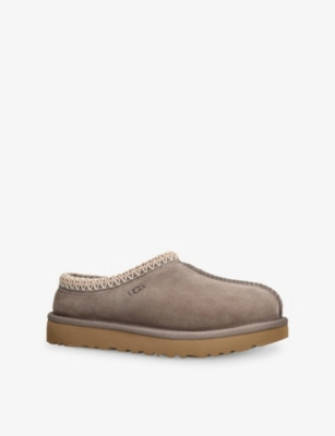 Tasman Shearling-Lined Suede Slippers | Selfridges