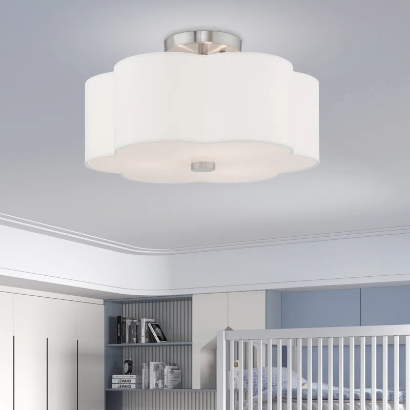 Adylynn Semi Flush Mount | Wayfair North America
