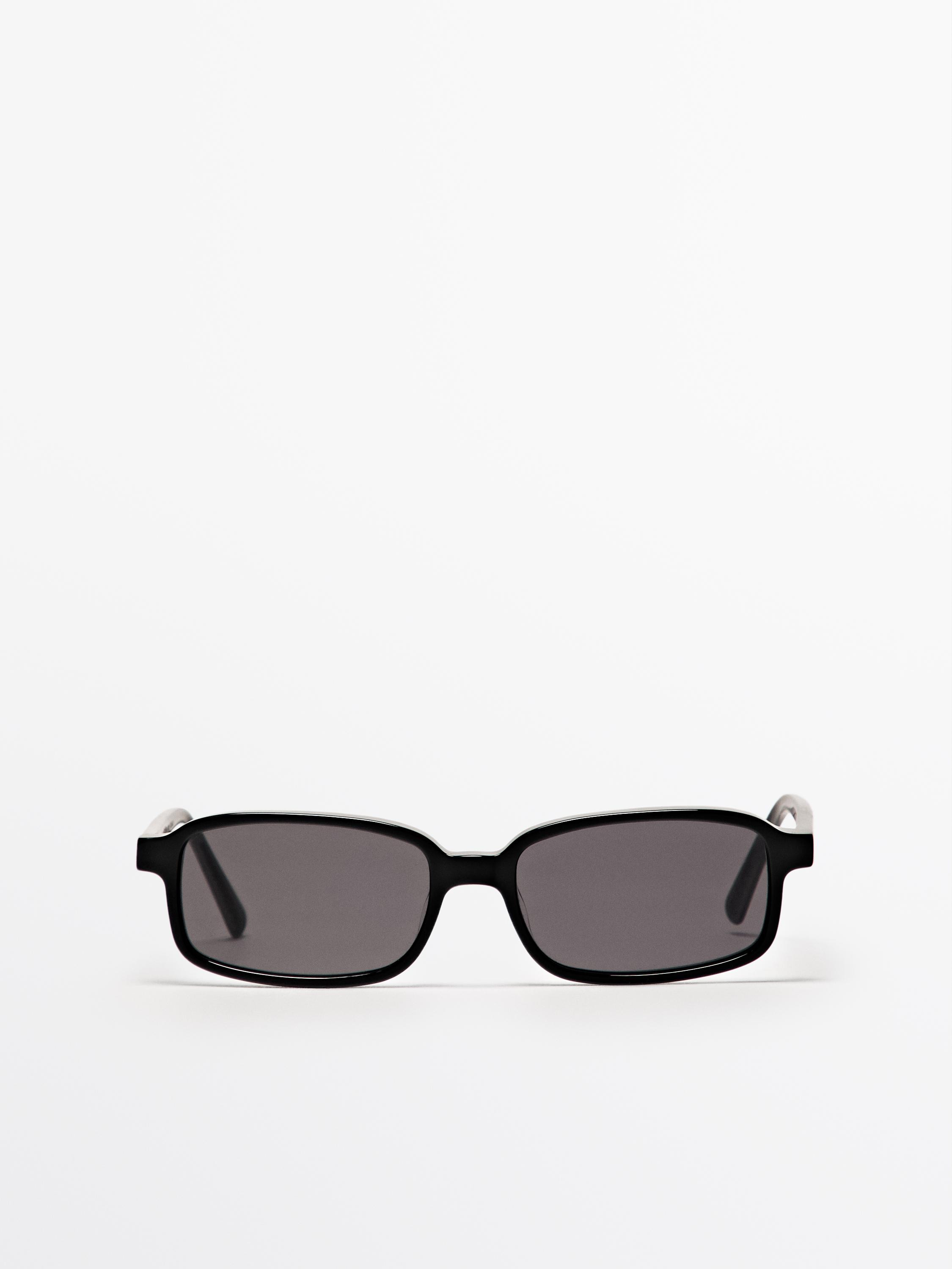 Resin sunglasses. Lenses with category 3 UV protection filter. | Massimo Dutti UK