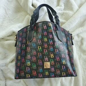 Dooney & Bourke Multicolor Logo Satchel -DB75 Multi Celeste Satchel | Poshmark