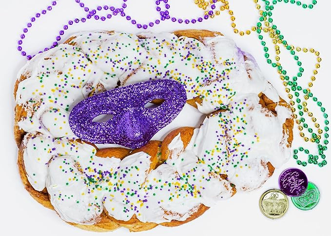 Traditional King Cake by Nonna Randazzos - Shipped in Protective Box | Amazon (US)