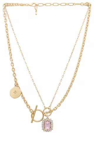 Tommy Necklace in Pink | Revolve Clothing (Global)
