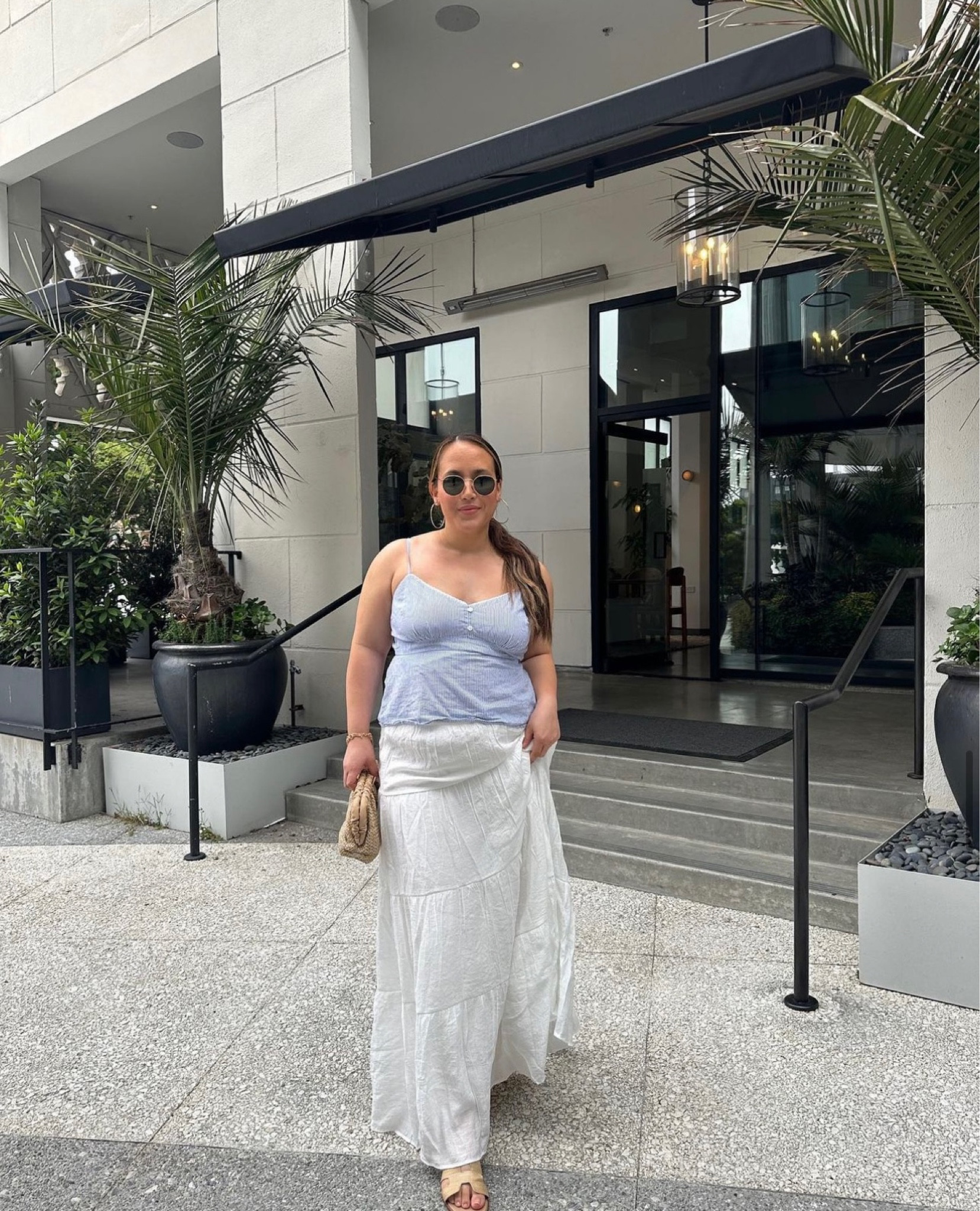 I love me a long white maxi and a baby doll top. I am wearing a size 10 in the skirt. Top is old hollister but linked some super similar pieces from there 

#LTKfindsunder100 #LTKSeasonal #LTKmidsize