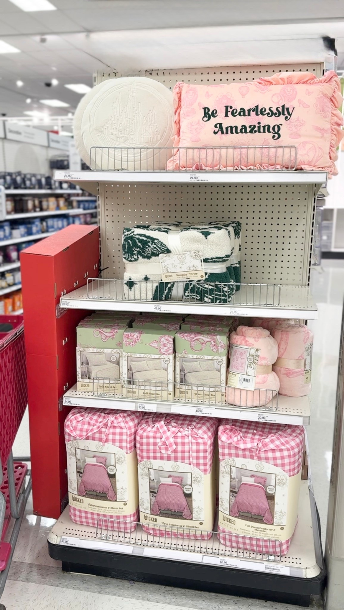 Wicked: For Good x Katie Kime bedding collection will be available online October 12th in stores and online. 