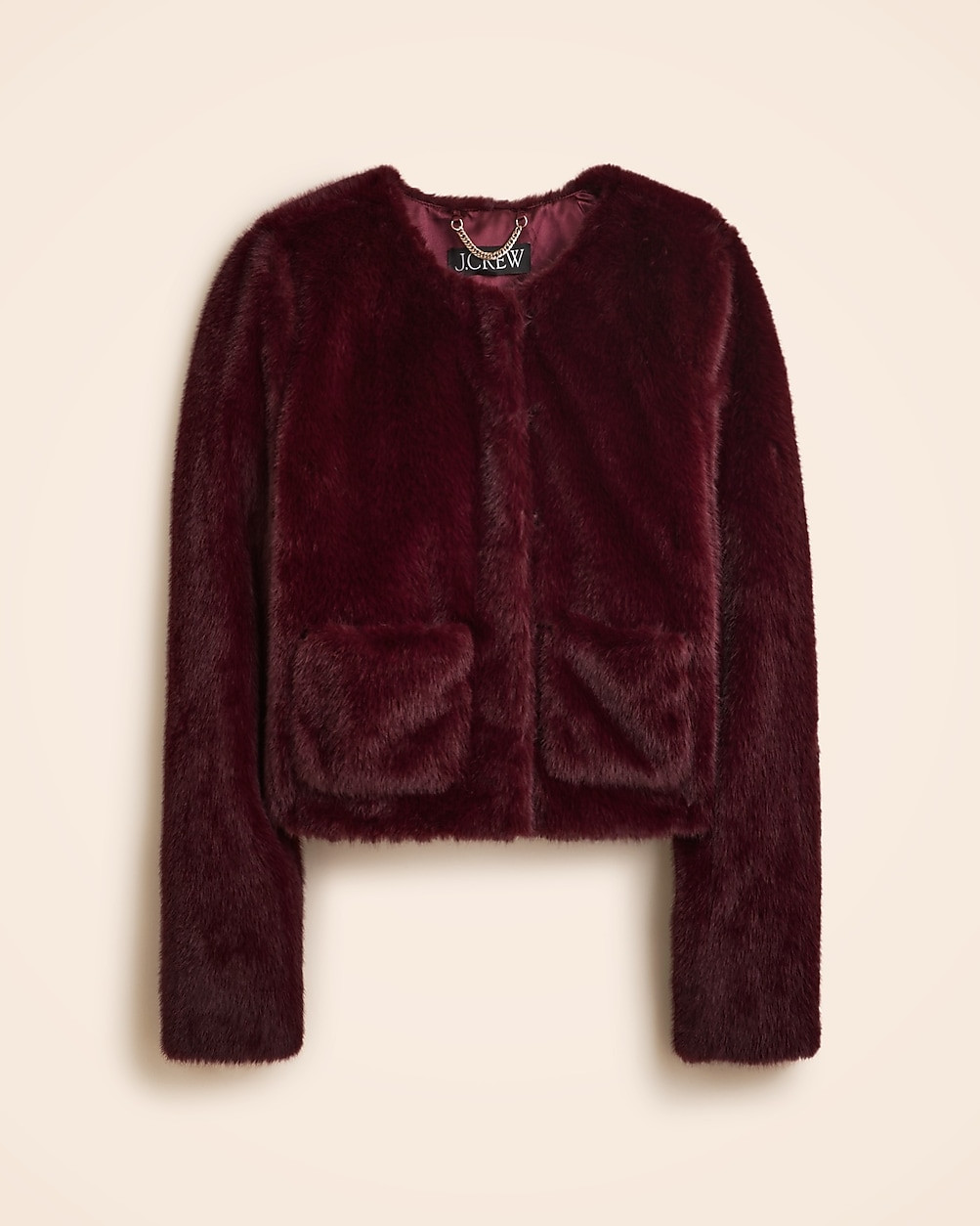 Faux-fur lady jacket | J. Crew US