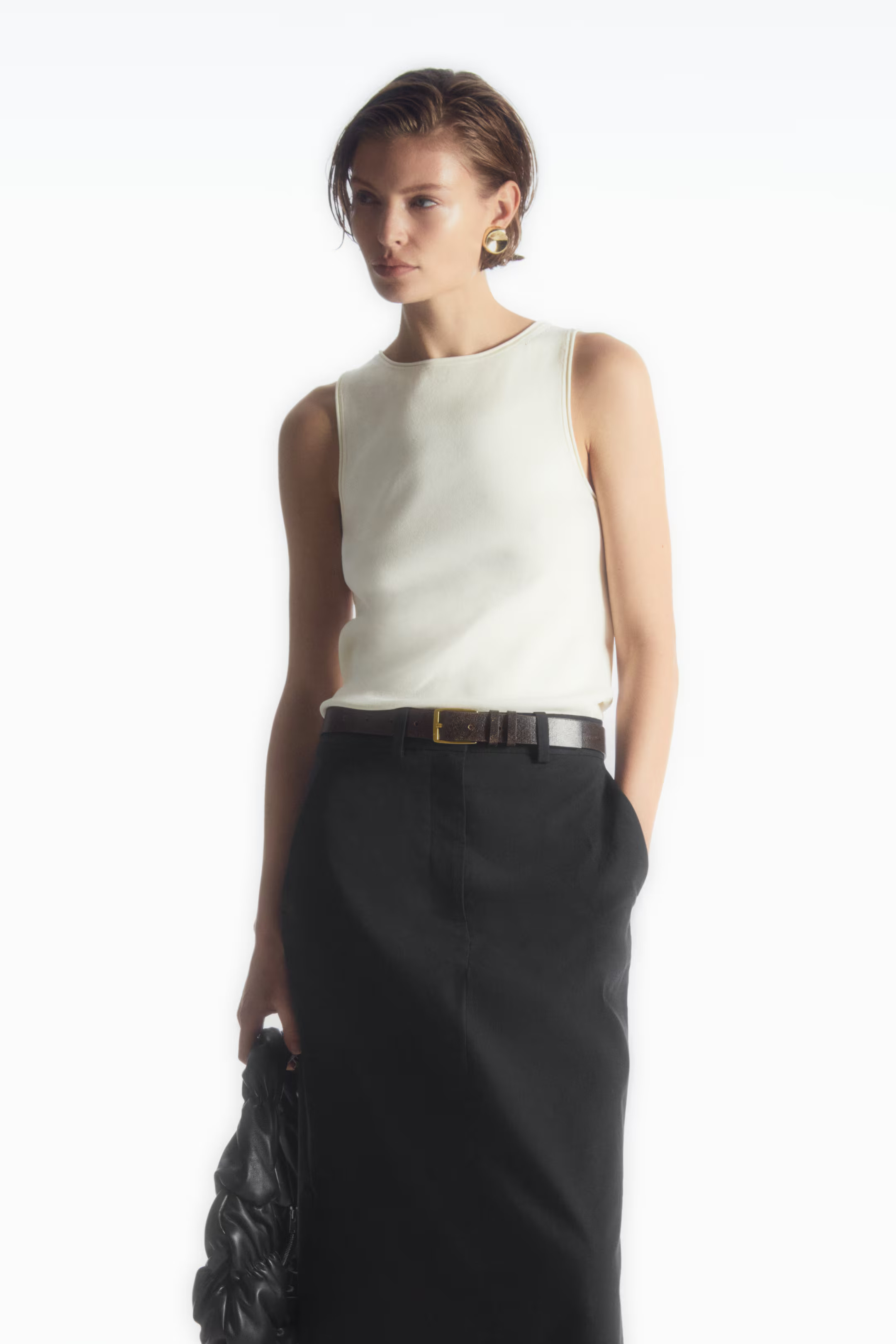 TUBULAR KNITTED TANK TOP | H&M (UK, MY, IN, SG, PH, TW, HK)