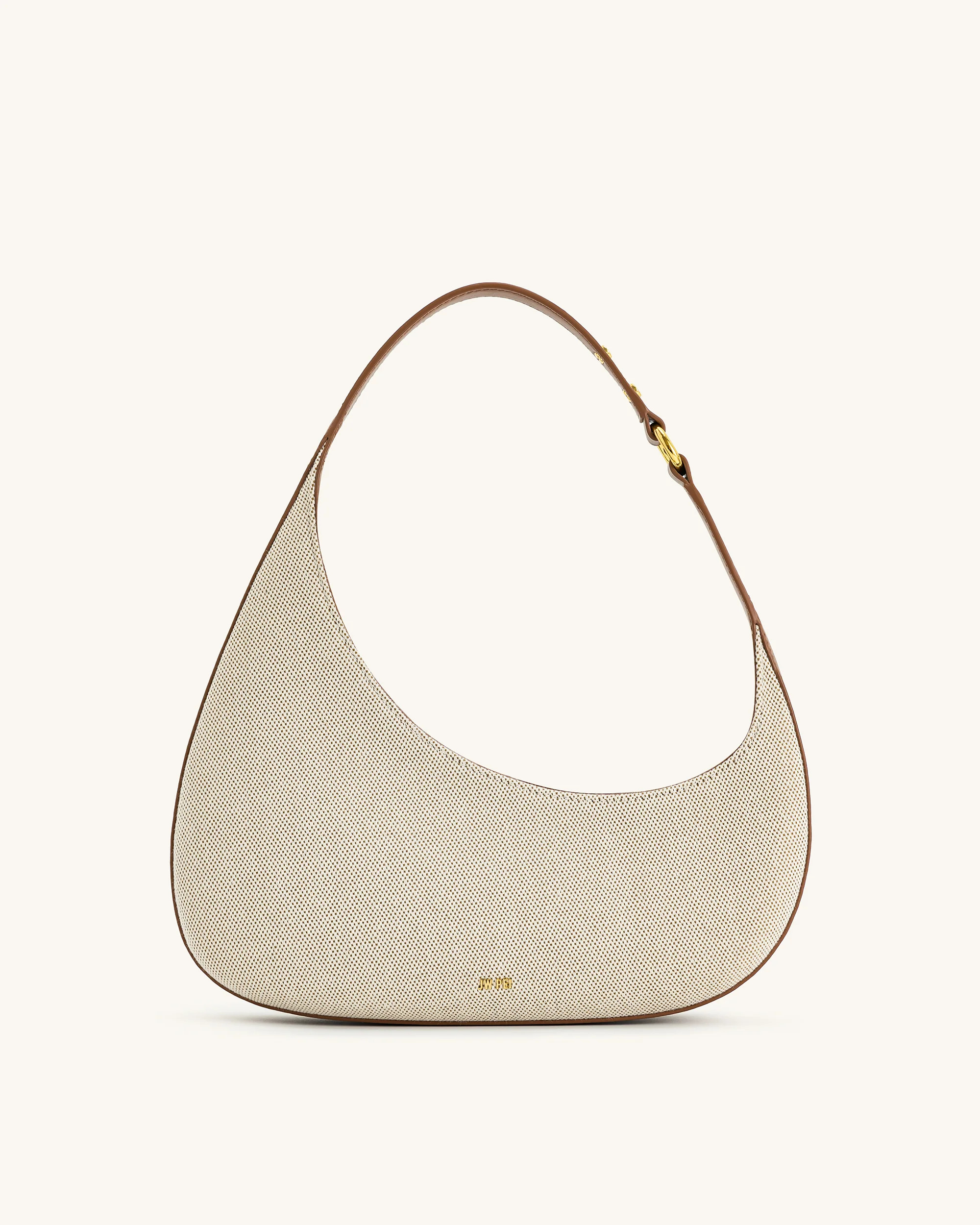 Harlee Shoulder Bag - Brown Canvas | JW PEI US