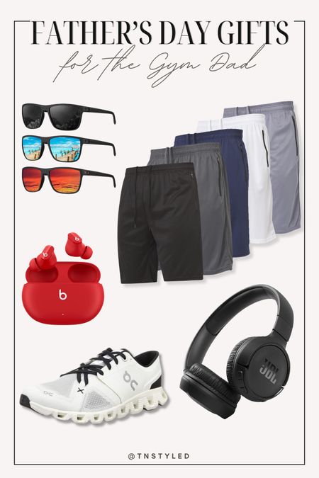 Father's Day Gift Guide // Gift Ideas for the gym dad from @amazon // polarized sunglasses, 5 pack athletic running shorts, wireless noise cancelling earbuds, wireless on-ear headphones, men's running sneakers

#LTKGiftGuide #LTKmens #LTKSeasonal